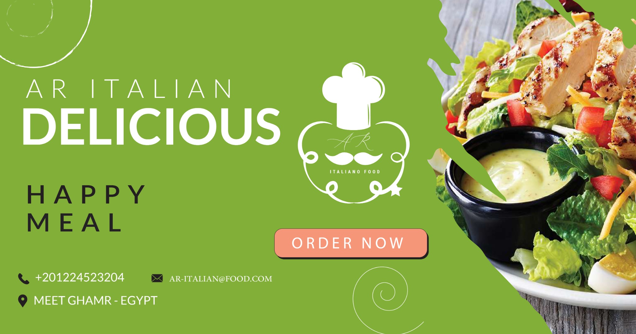 AR ITALIANO Promotional Web Banner