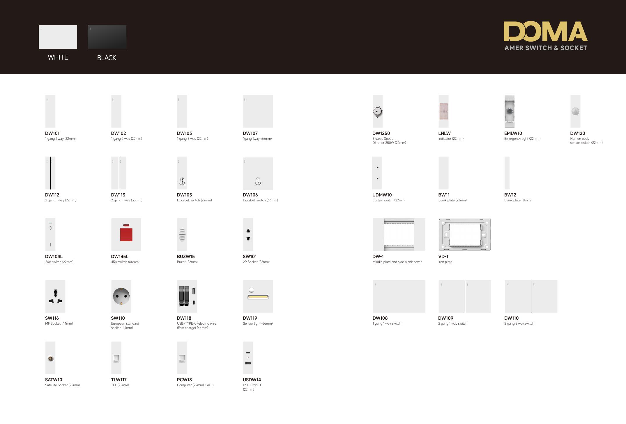 DOMA catalogue page 5