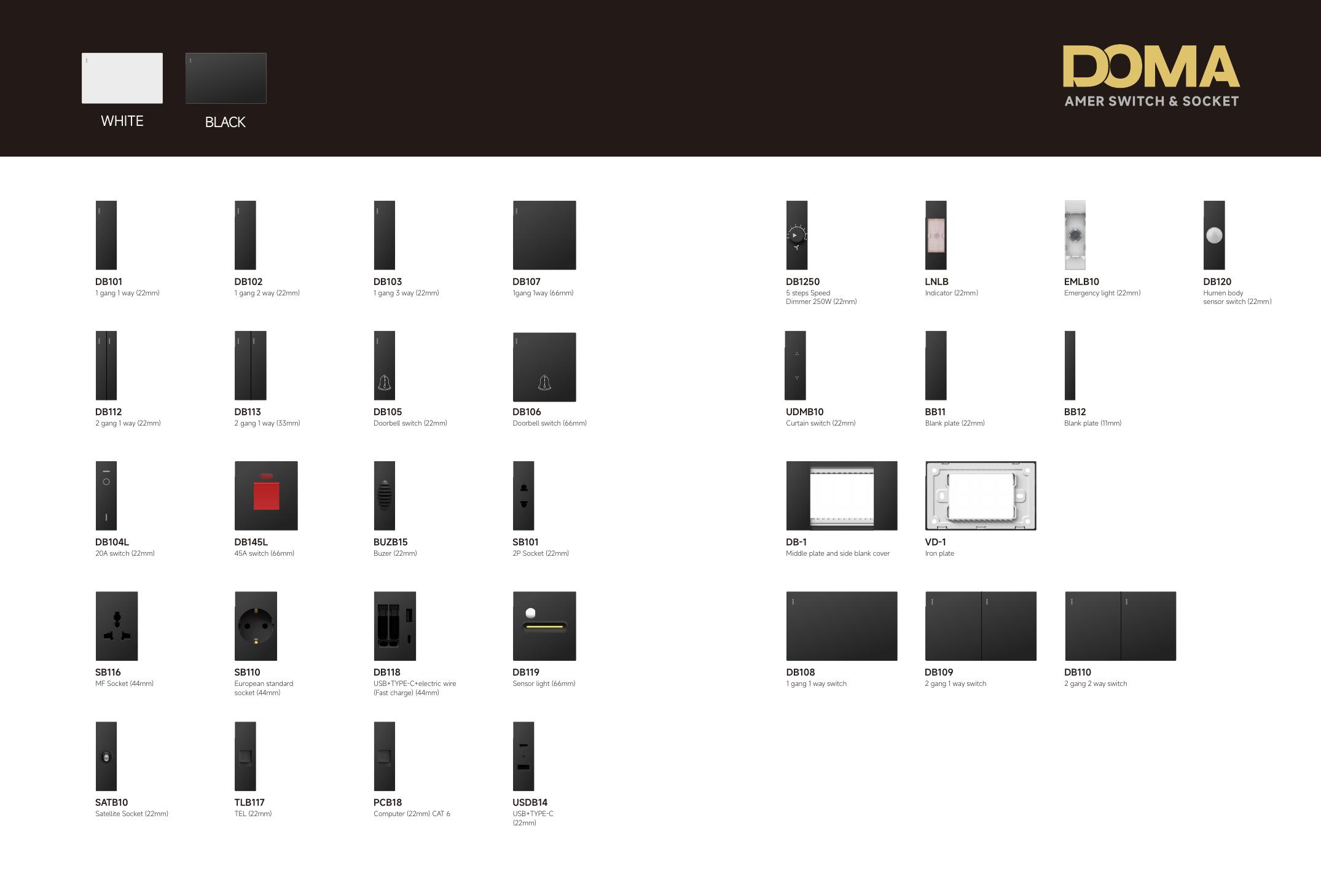 DOMA catalogue page 8