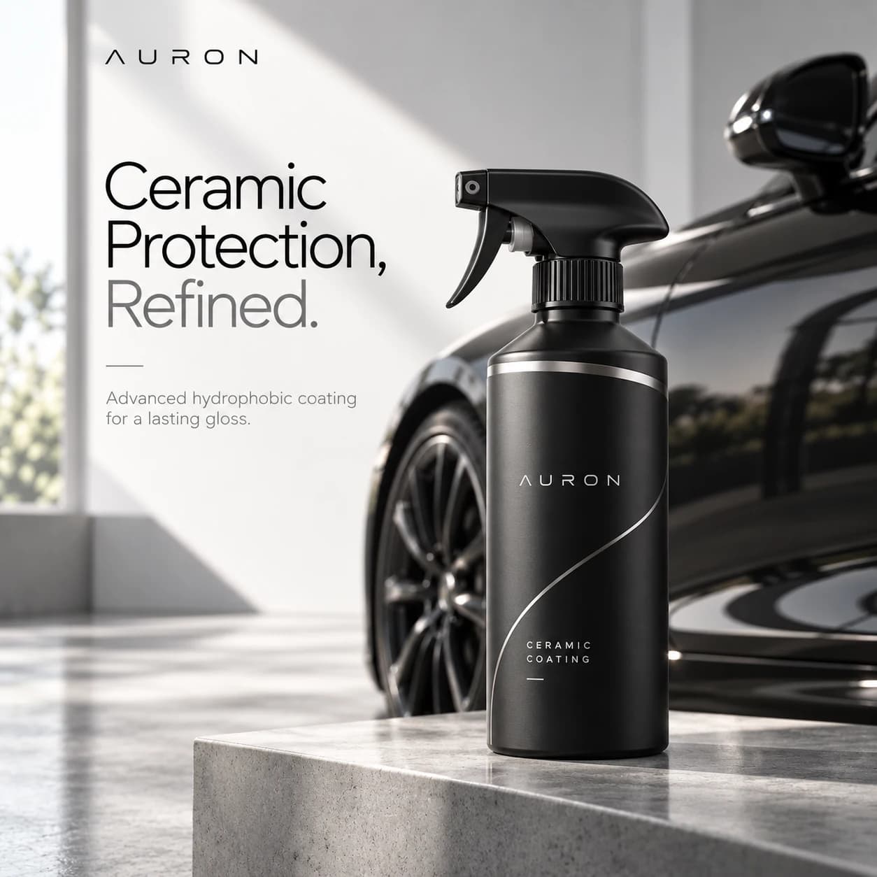 AURON — Premium Automotive Care Campaign Concept preview