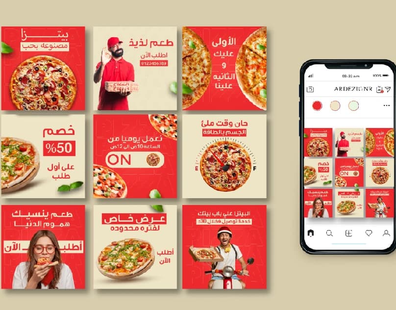 Pizza Social Campaign preview