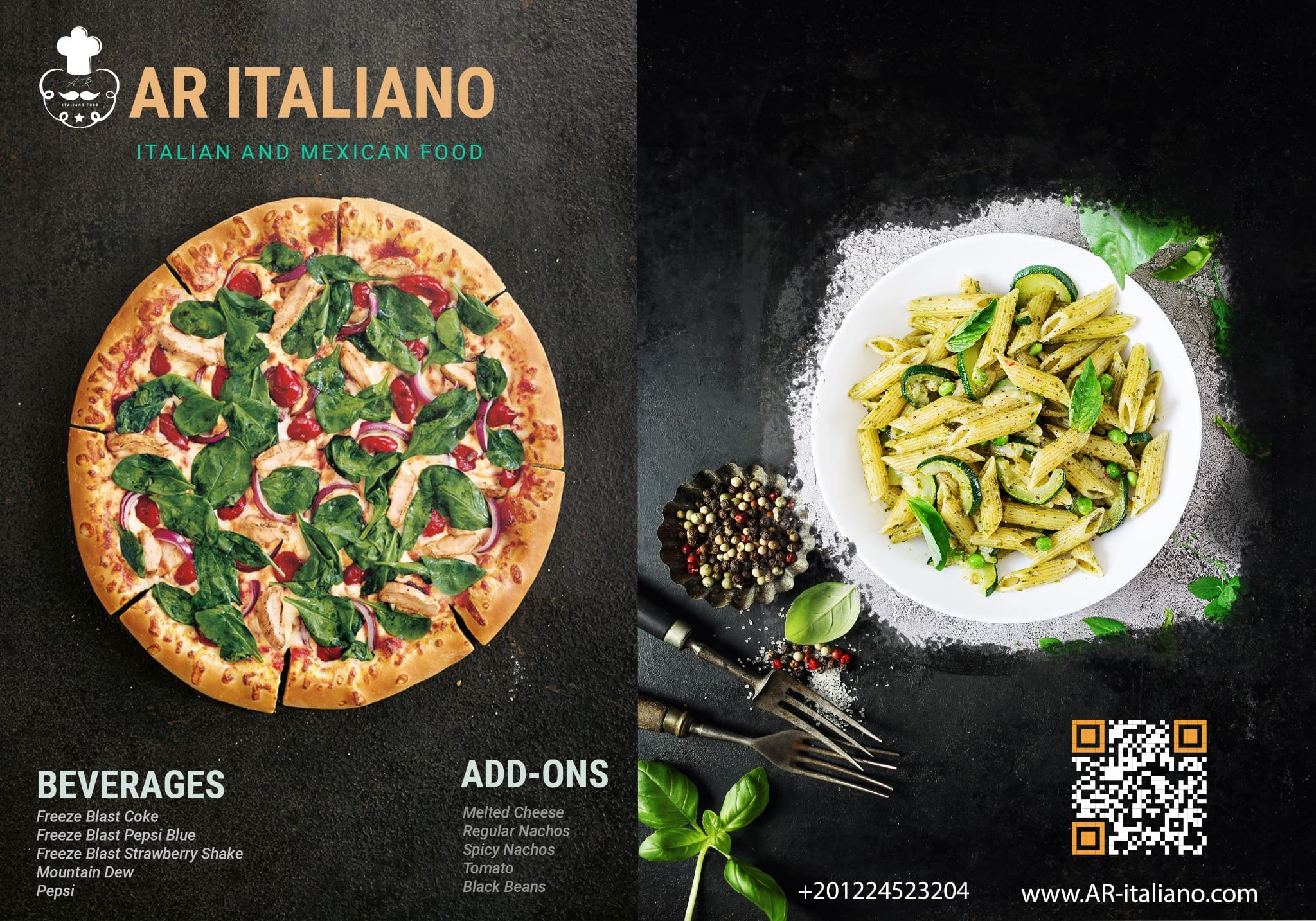 AR ITALIANO — Restaurant Advertising System preview 1