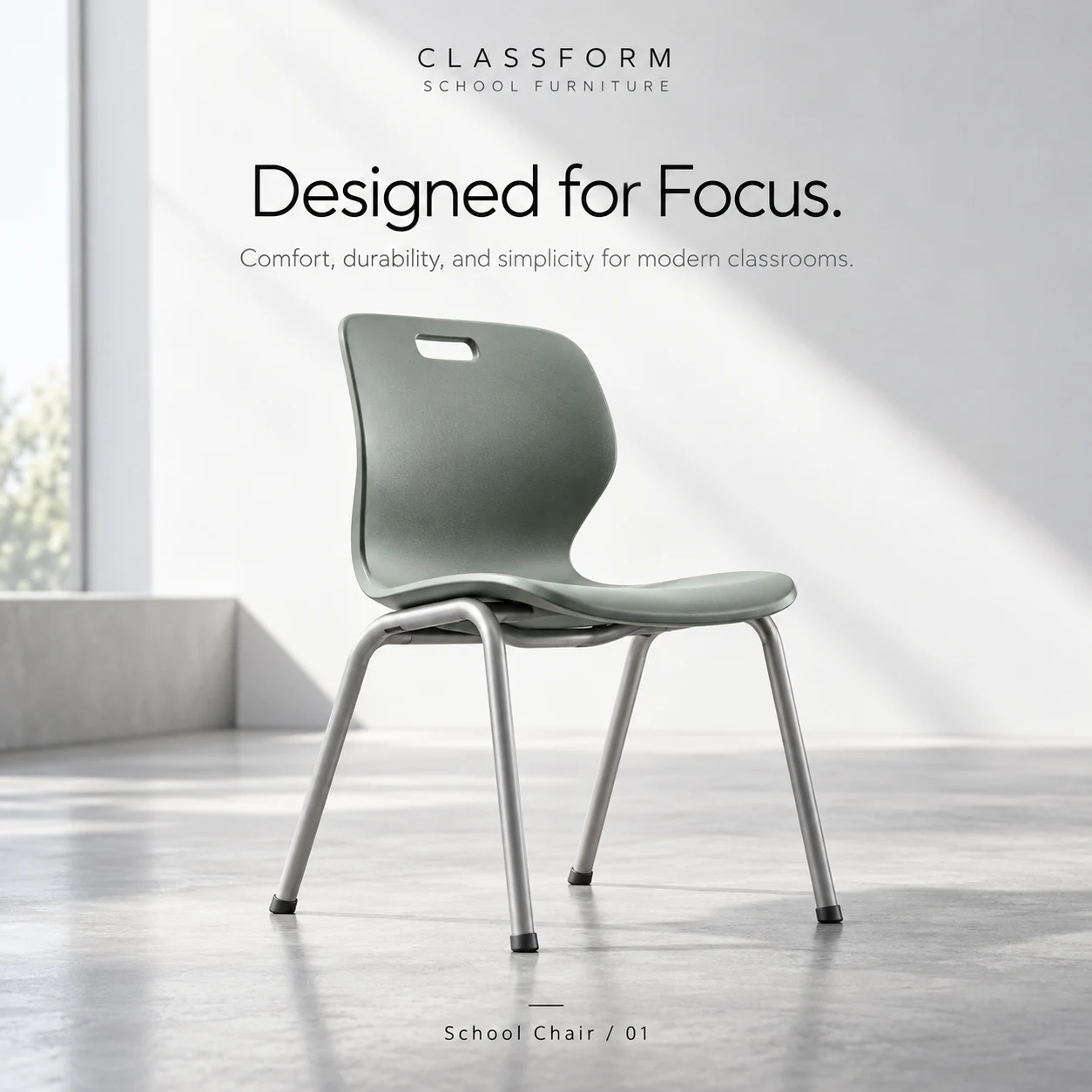 CLASSFORM — School Furniture Identity & Campaign Concept preview 1