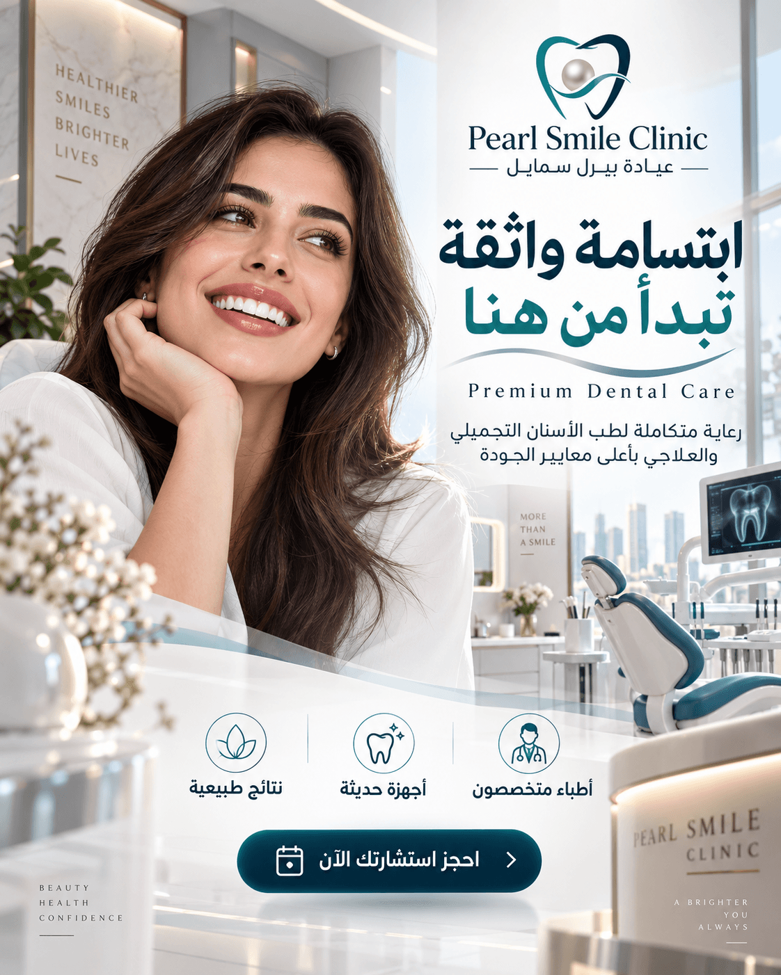 PEARL SMILE — Dental Clinic Campaign Concept preview 1