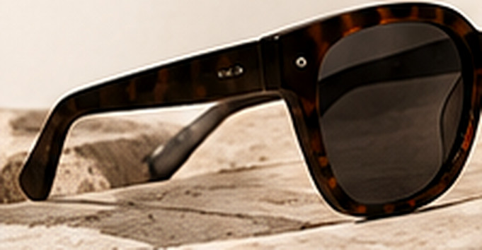 Amber sunglasses conceptual model